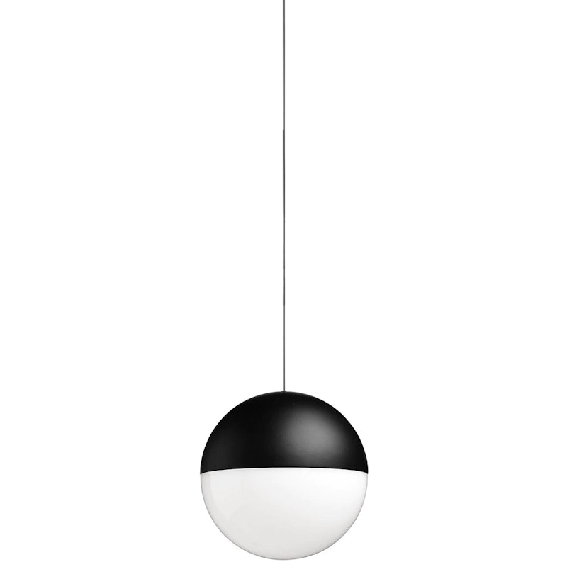 String Light Sphere Pendant 12M Dimmable With Casambi Soft Touch, Black