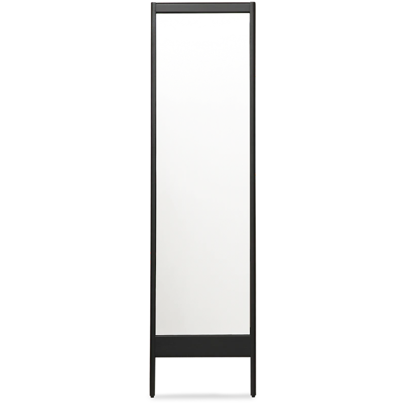 A Line Mirror 52x195 cm, Black Oak