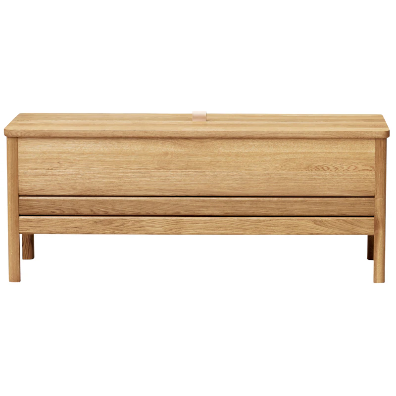 A Line Storage Bench 111 cm, Oak
