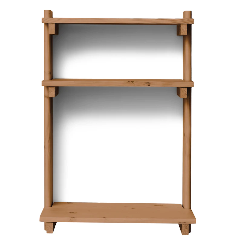 Beam Wall Shelf / Desk, Deep Brown