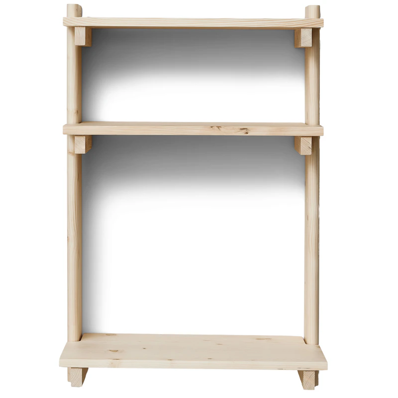 Beam Wall Shelf / Desk, Pinewood