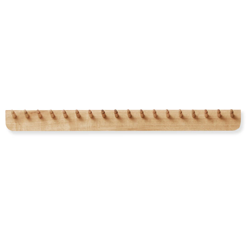Echo Coat Rack 88 cm, White Oiled Oak