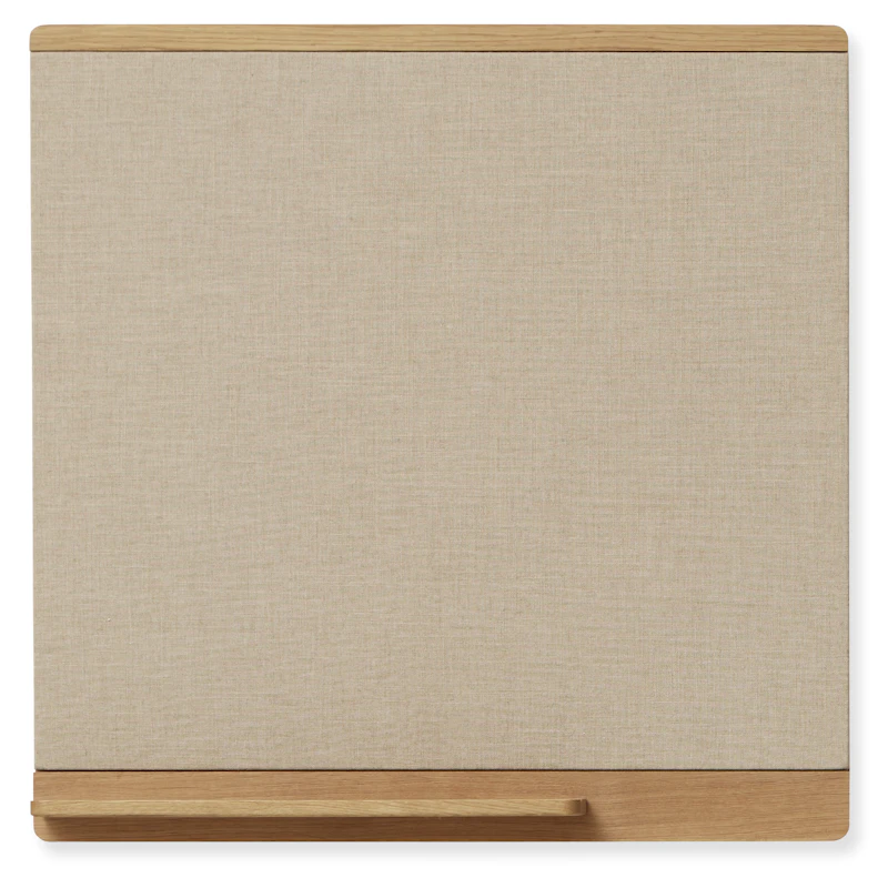 Rim Pin Board 75x75 cm, Oak