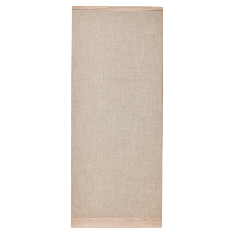 Rim Pin Board 60x145 cm, White Oiled Oak