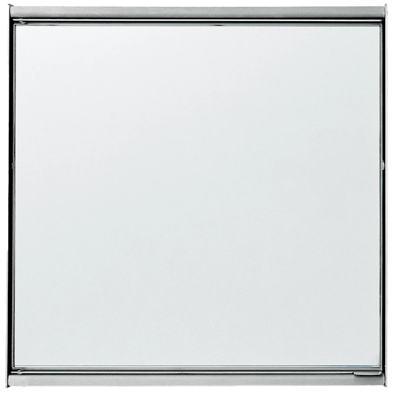 Taper Mirror Cabinet 40x40 cm, Stainless Steel