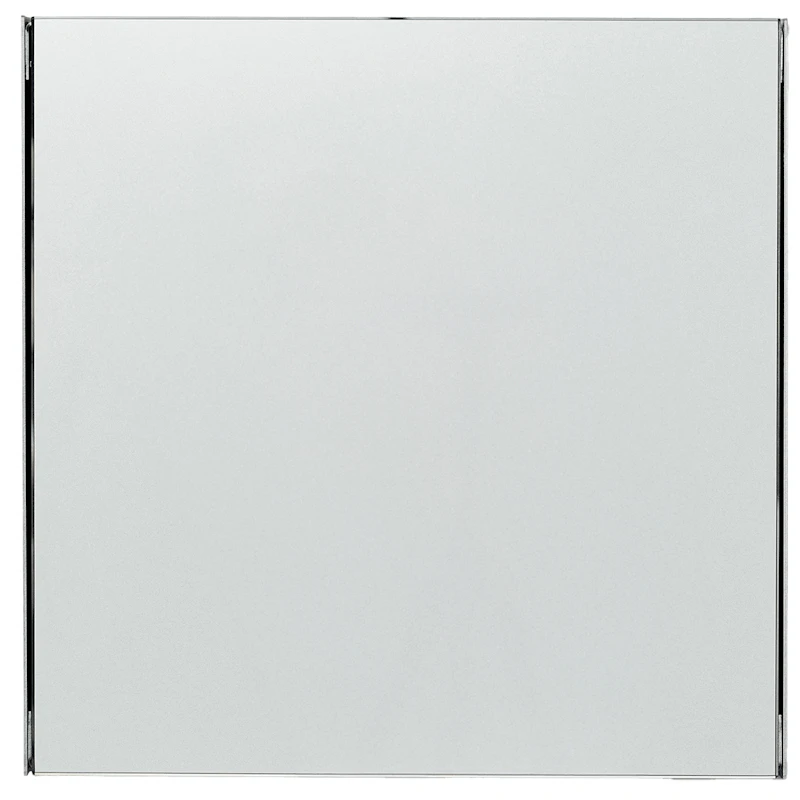 Taper Mirror Stainless Steel, 40x40 cm