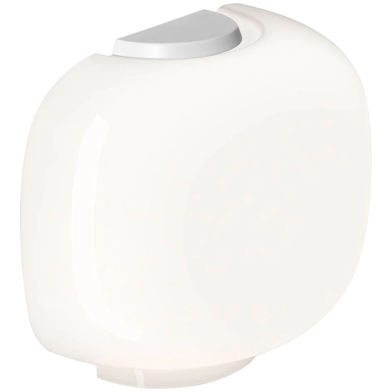 Chouchin 3 Semi Wall Lamp, White