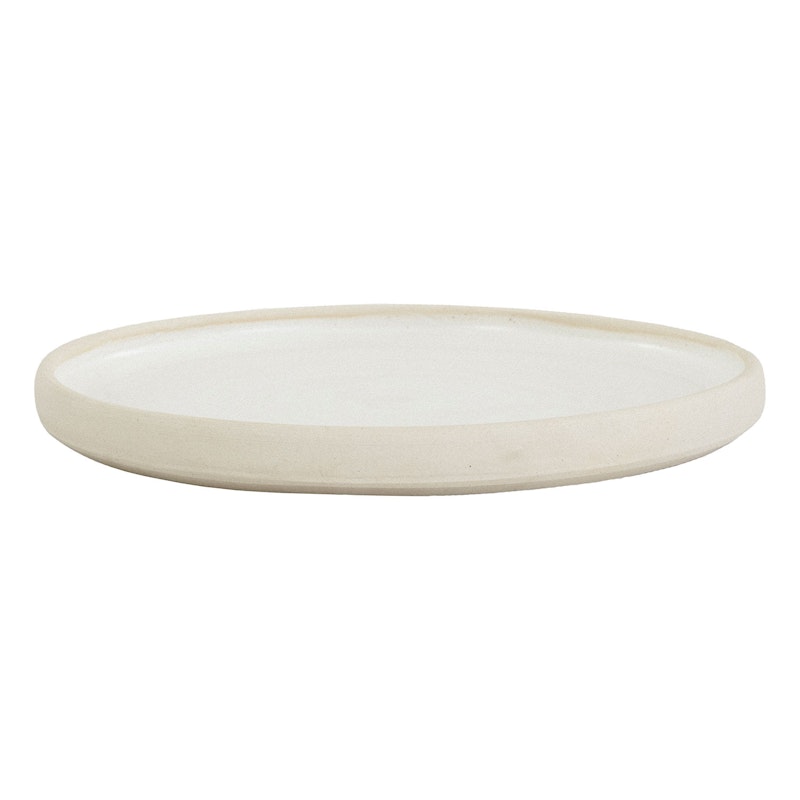 Aj Otto Plate L 2 pcs, White