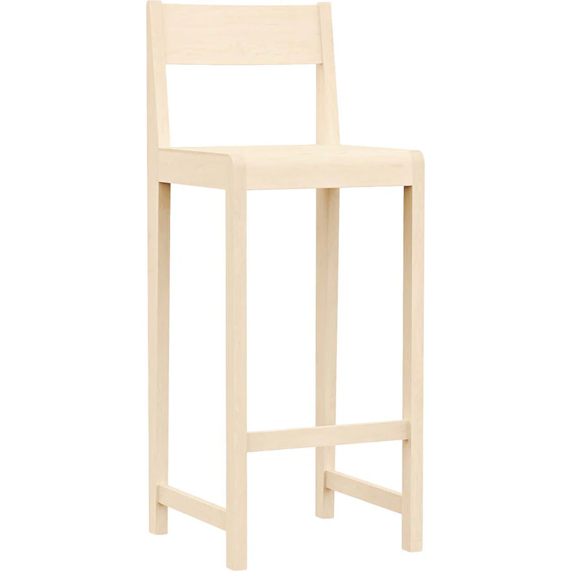 01 Bar Stool H76 cm, Natural