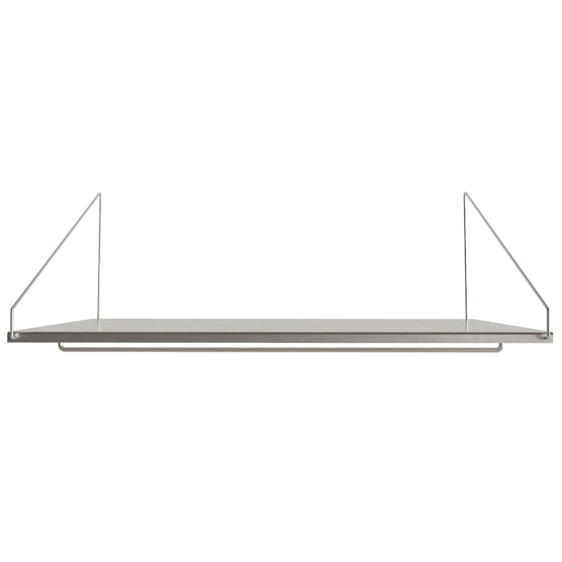 Library Hanger Shelf 40x80 cm, Stainless Steel