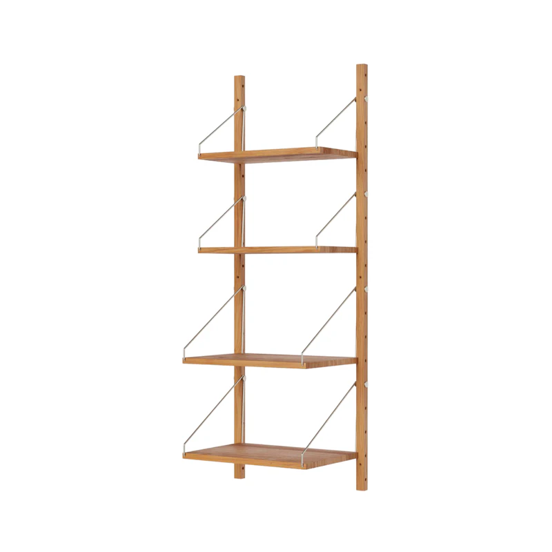 Library Shelf 114x43,5 cm, Oak