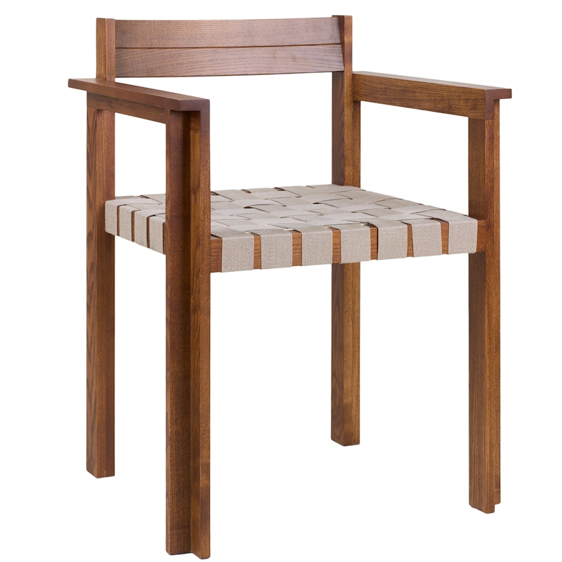 Symmetry Armchair, Honey Ash / Oat