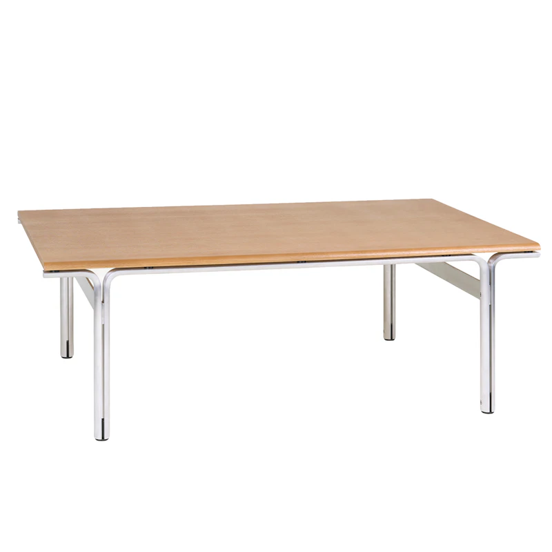 Union Coffee Table, Aluminium / Ash