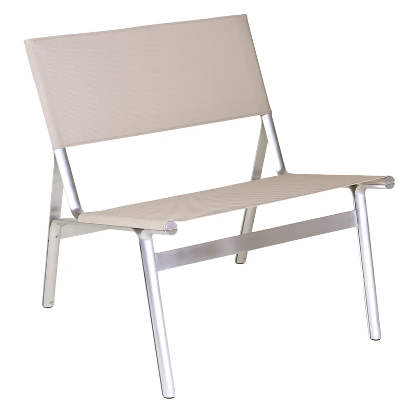 Union Armchair, Aluminium / Sandstone