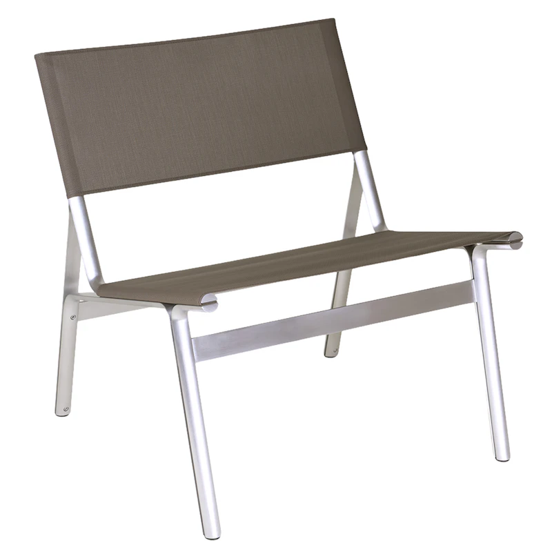 Union Armchair, Aluminium / Taupe