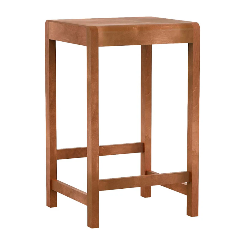 01 Stool H65 cm, Warm Brown