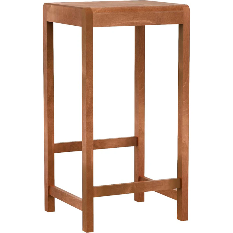 01 Stool H76 cm, Warm Brown
