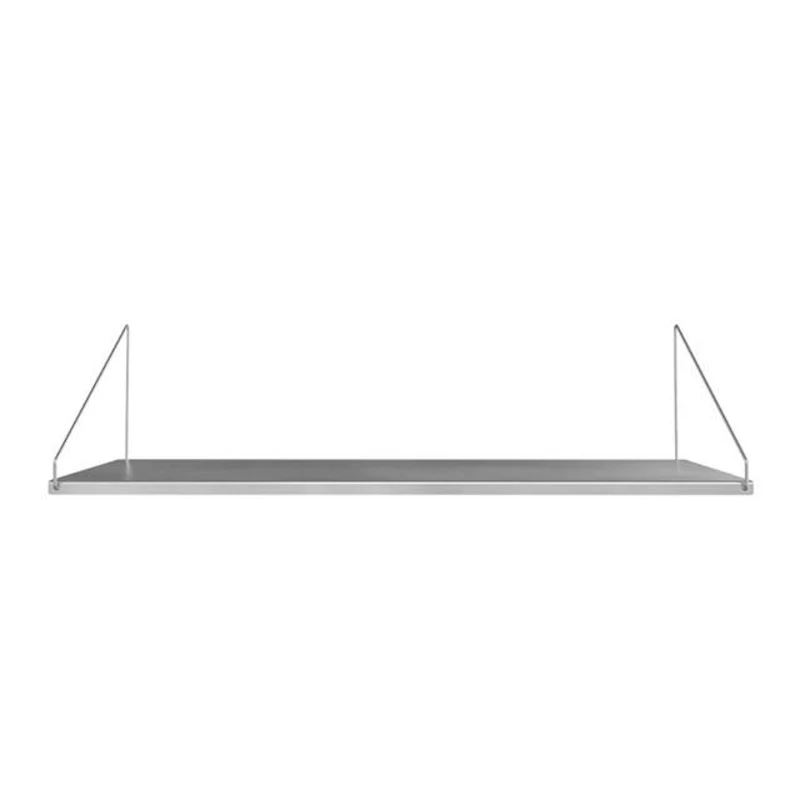 Library Shelf 20x80 cm, Stainless Steel