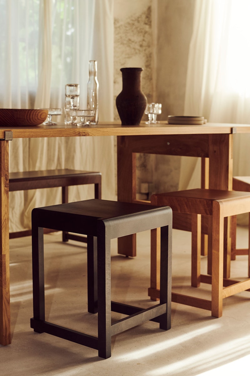 ほぼ新品同様】karf nord Low Stool Natural スツール
