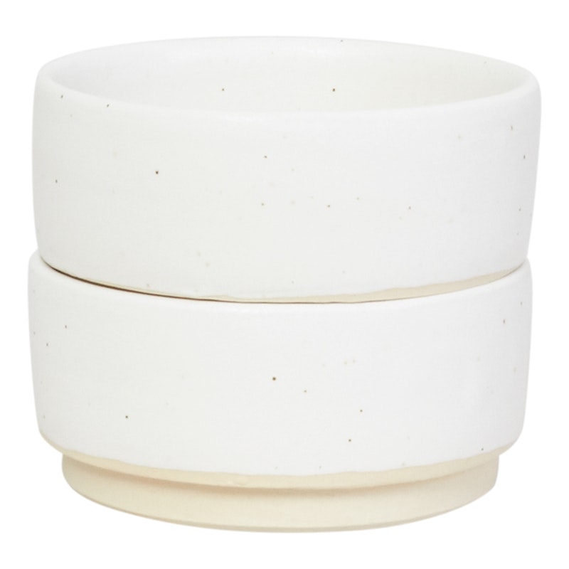 Otto Bowls 2-pack Ø9,5 cm, White