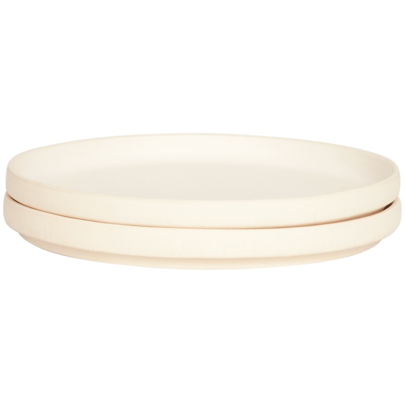 Otto Plates 2-pack Ø25 cm, Natural