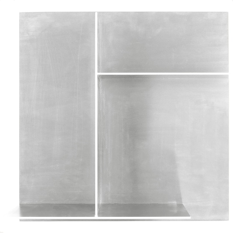 Rivet Shelf 45x45 cm, Aluminium