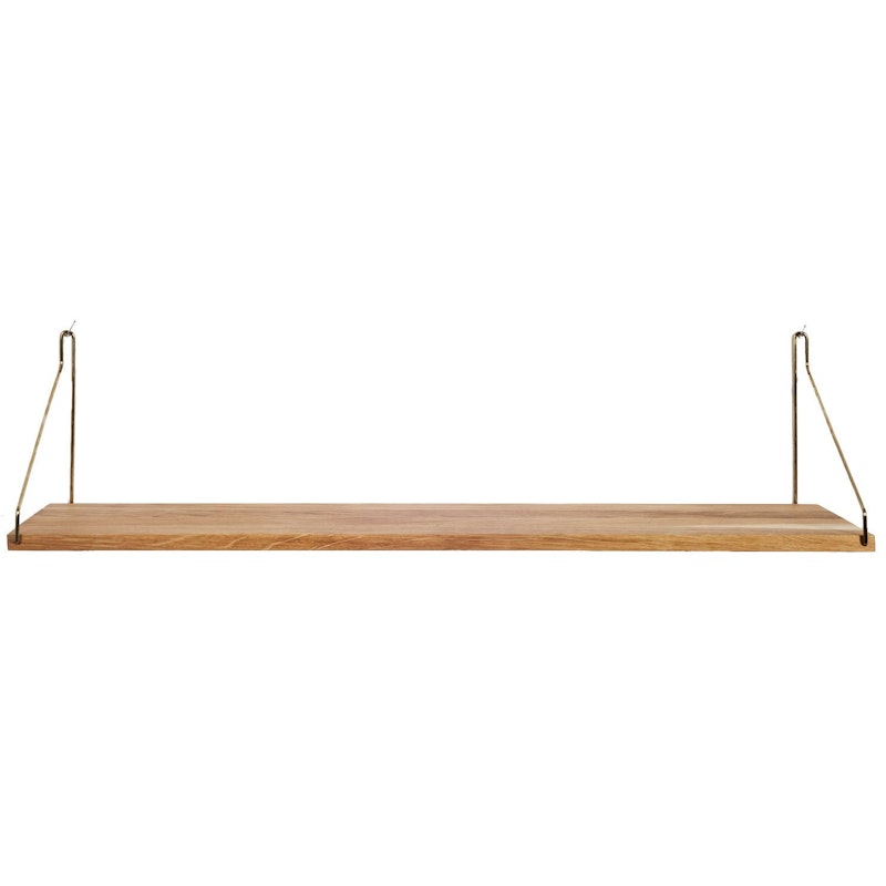 Shelf 80 shelf, brass