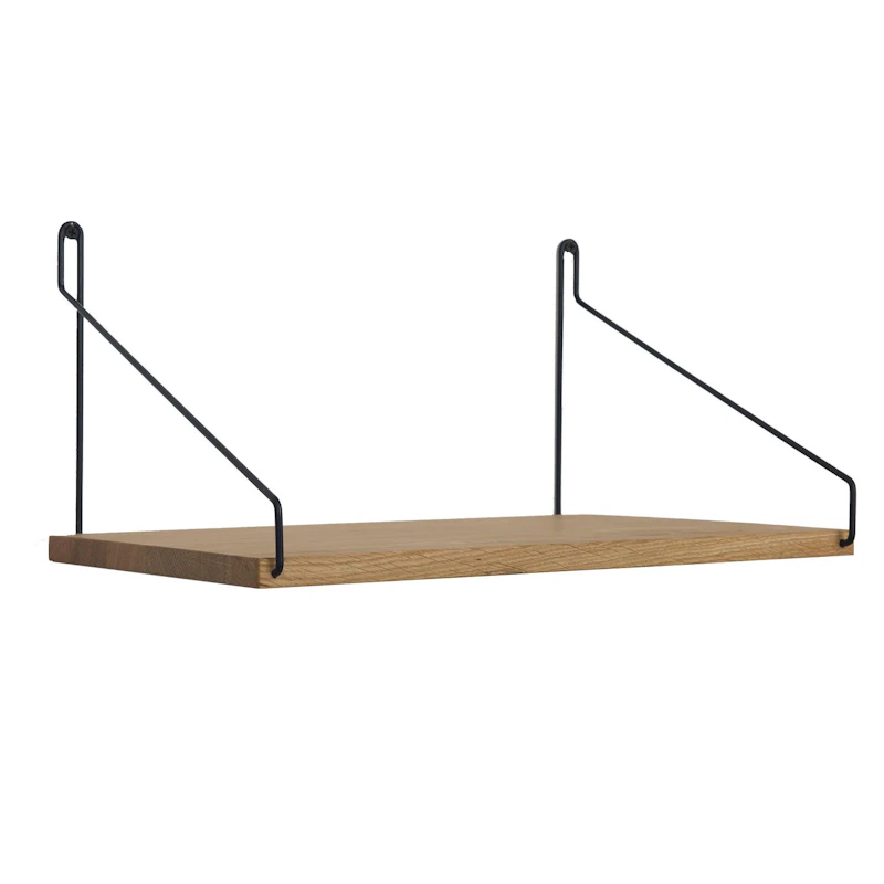 Shelf 80 shelf L, black