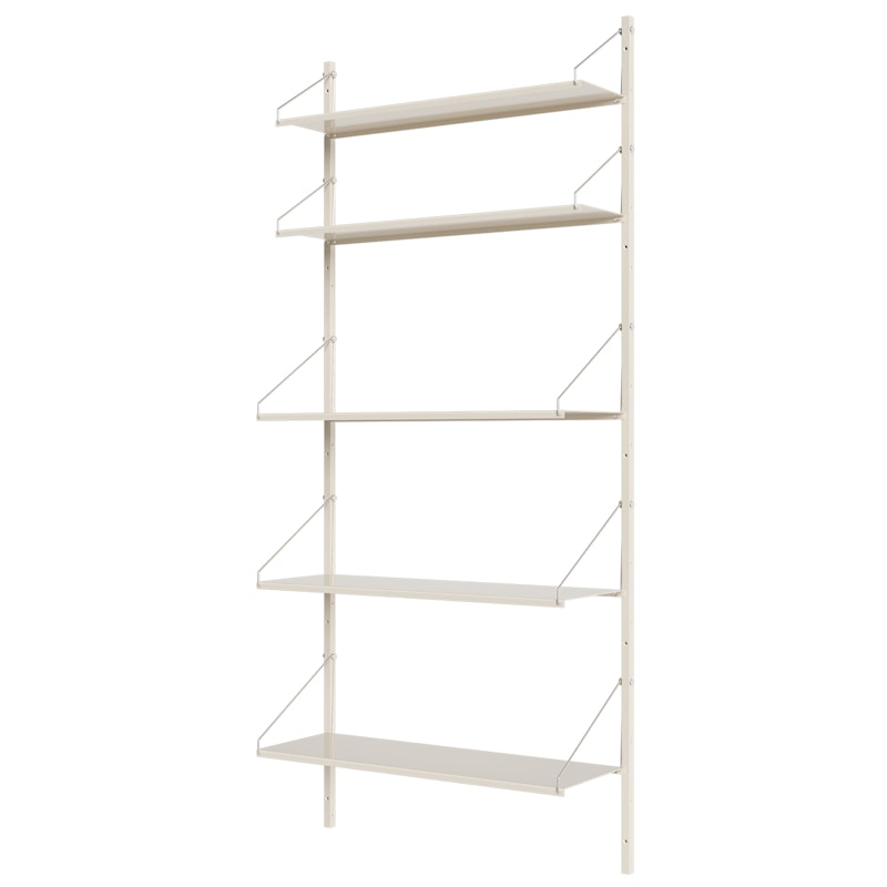 Library Shelf 60x185 cm, Warm White