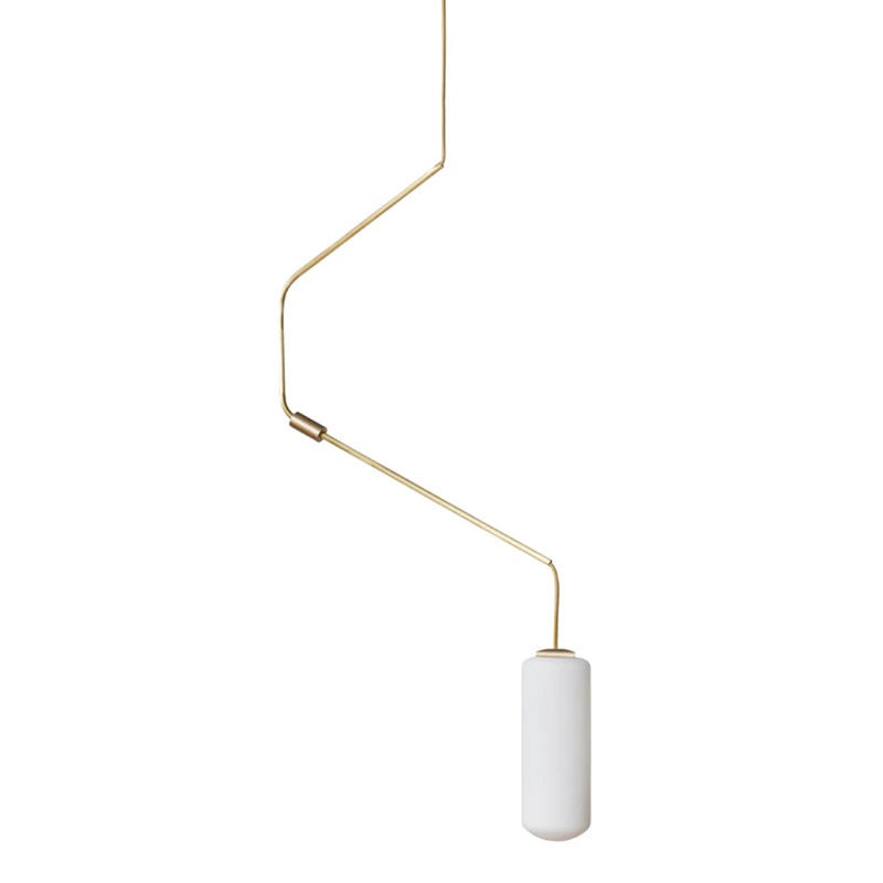 Ventus Pendant Form 2, Brass