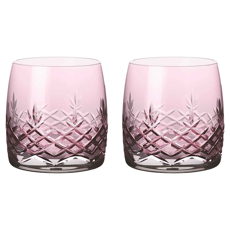 Crispy Aqua Drinking Glass 2 Pcs, Topaz