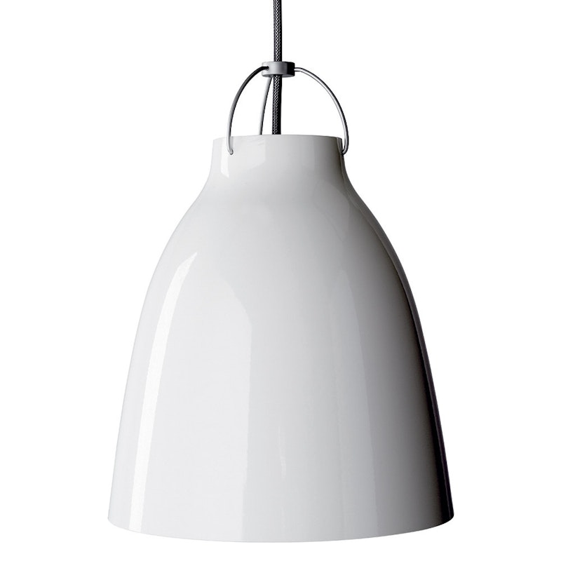 Caravaggio Pendant P2, Cord 3 m, White High-Gloss