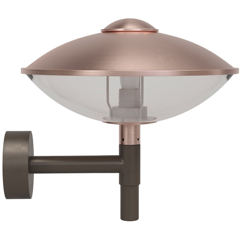 HL410 Wall Lamp, Copper / Clear