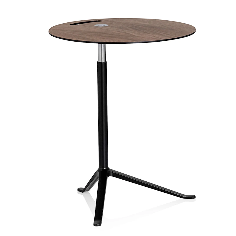 Little Friend KS11 Side Table, Black / Walnut
