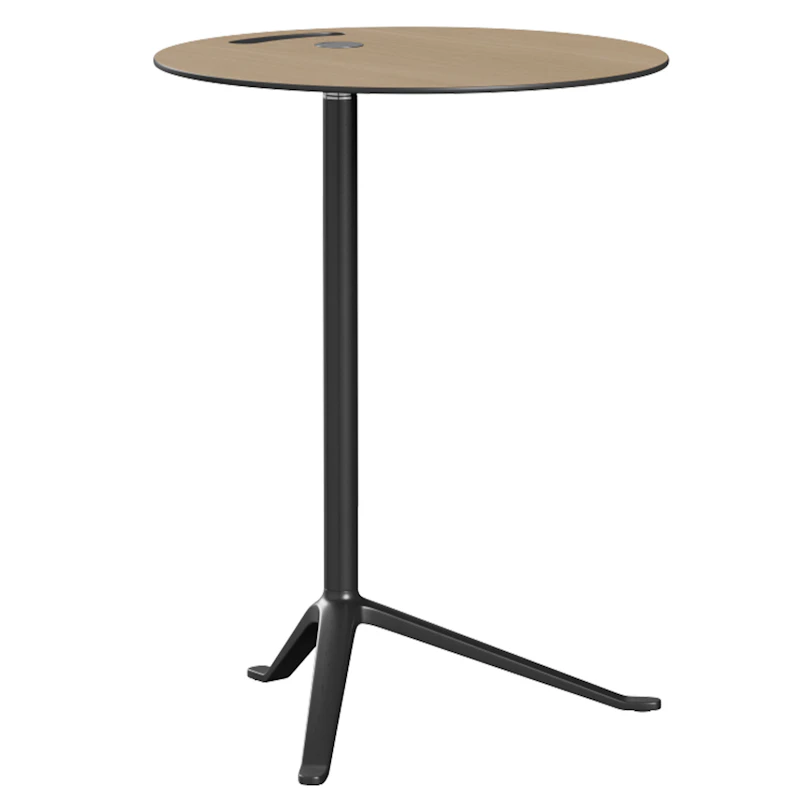 Little Friend KS12 Side Table, Black / Oak