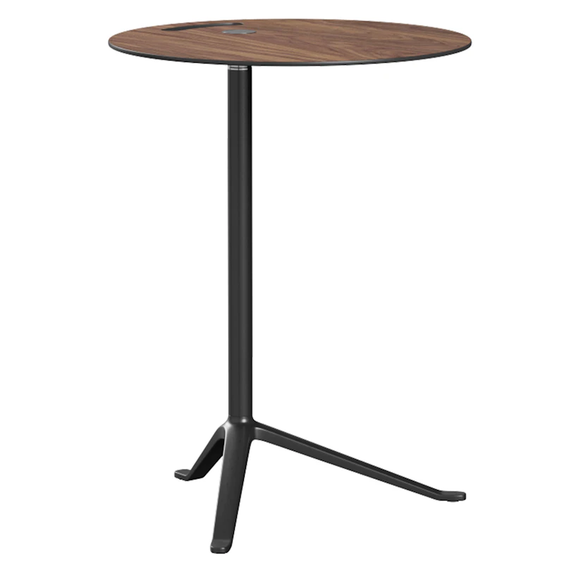 Little Friend KS12 Side Table, Black / Walnut