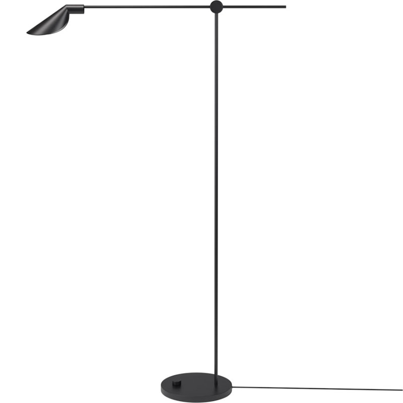 MS011 Floor Lamp, Black Pvd