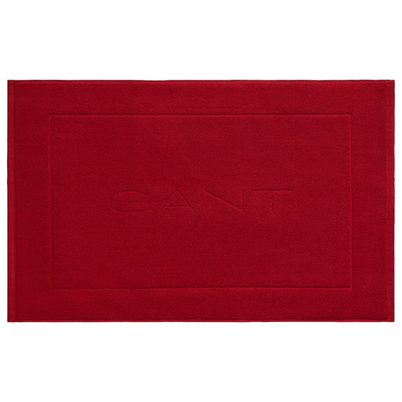 Bath Mat 50x80 cm, Dark Red