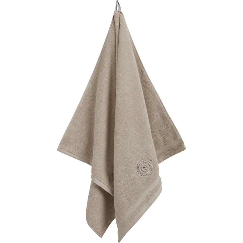 Crest Bath Towel 70x140 cm, Putty