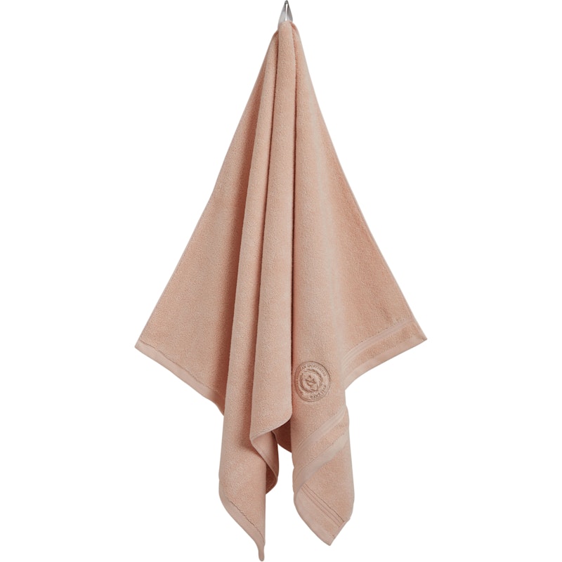 Crest Bath Towel 70x140 cm, Light Apricot