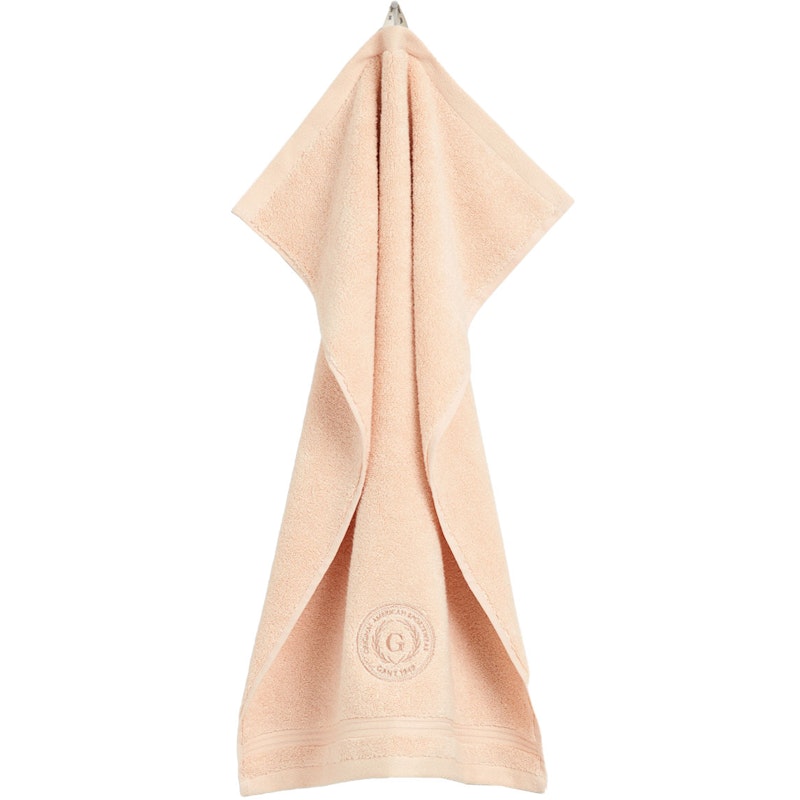 Crest Towel 30x50 cm, Light Apricot