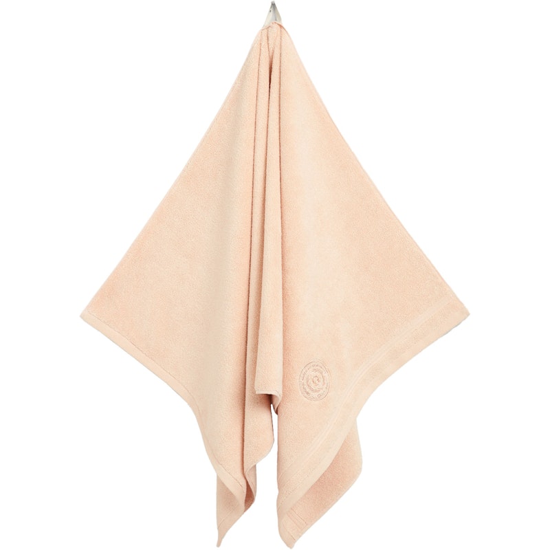 Crest Towel 70x140 cm, Light Apricot