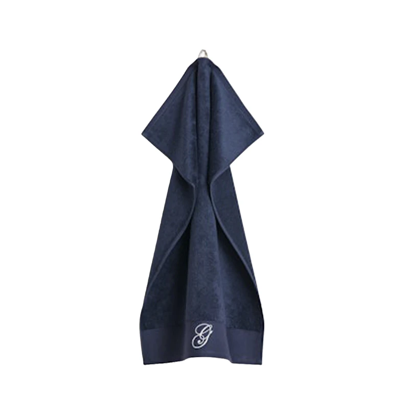 Embroidery Towel 30x50 cm, Marine
