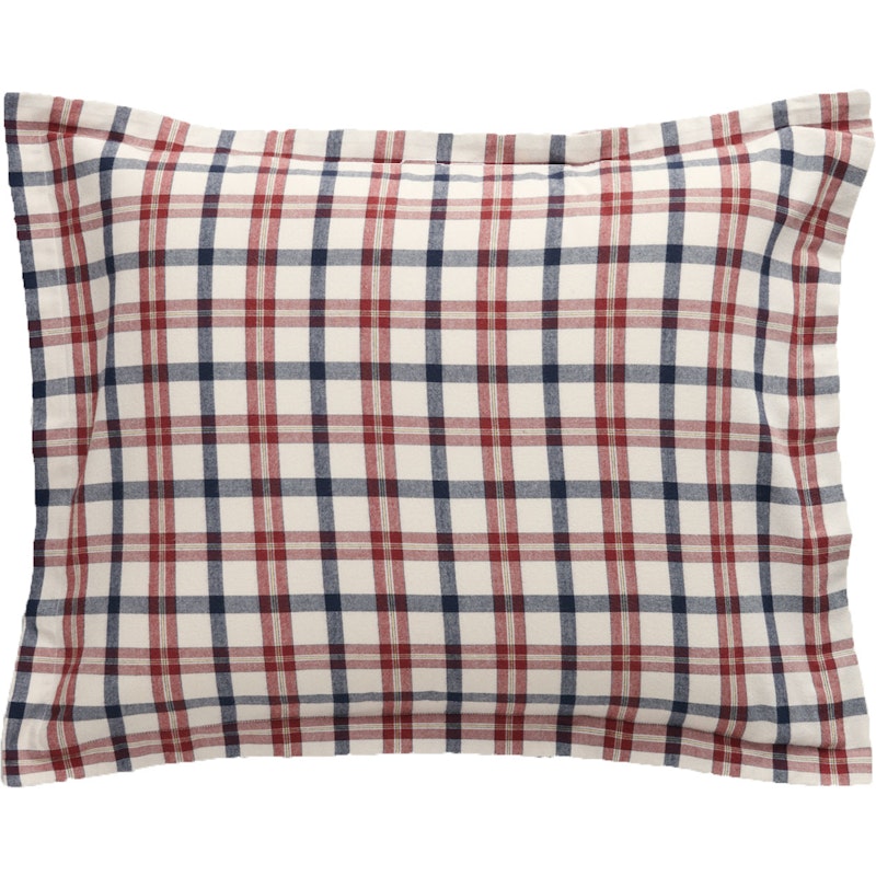 Flannel Pillowcase 50x60 cm, Plumped Red