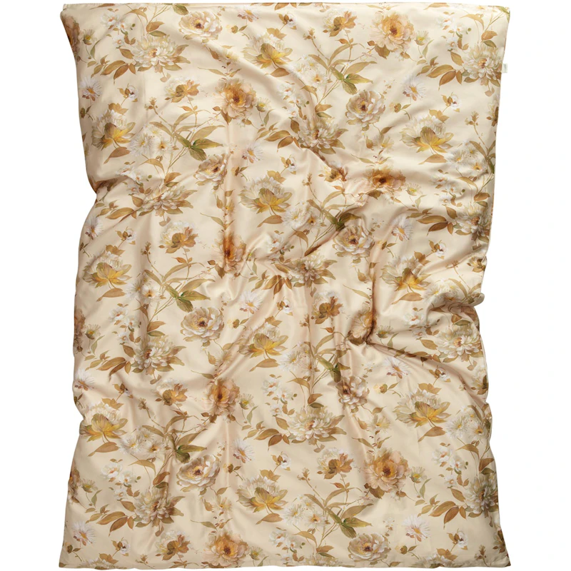 Floral Duvet Cover 220x220 cm, Putty