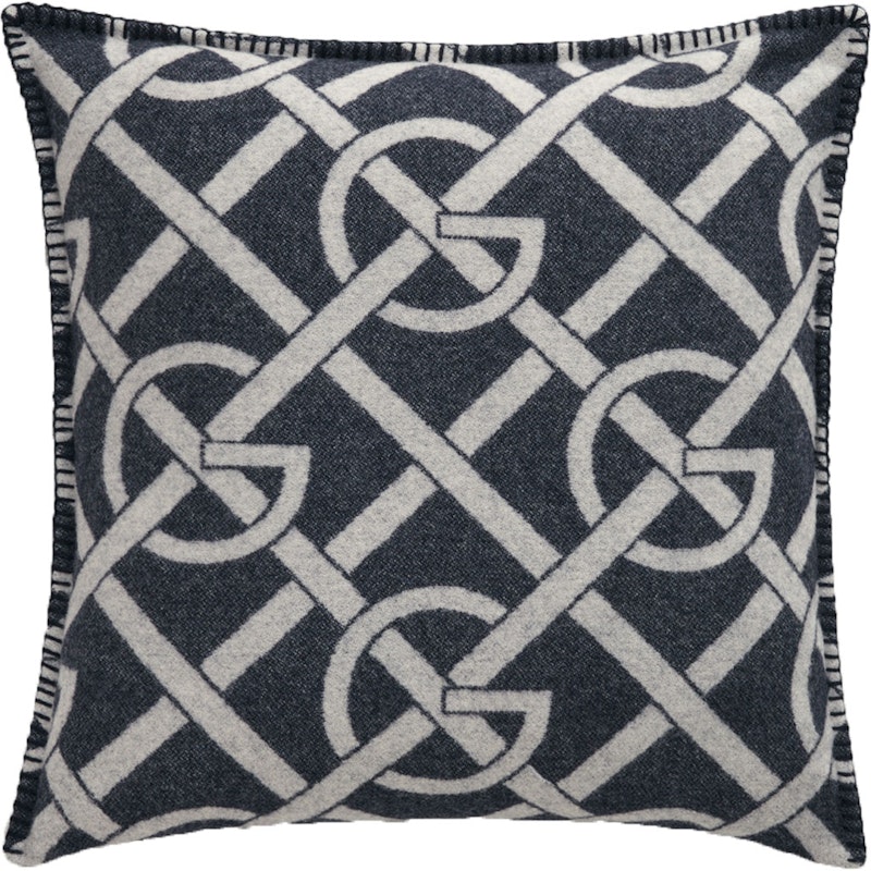 G-Pattern Cushion Cover 50x50 cm, Evening Blue