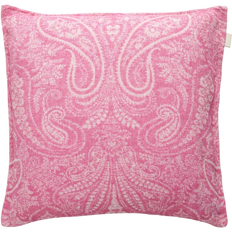 Jacquard Paisley Cushion Cover 50x50 cm, Bold Violet