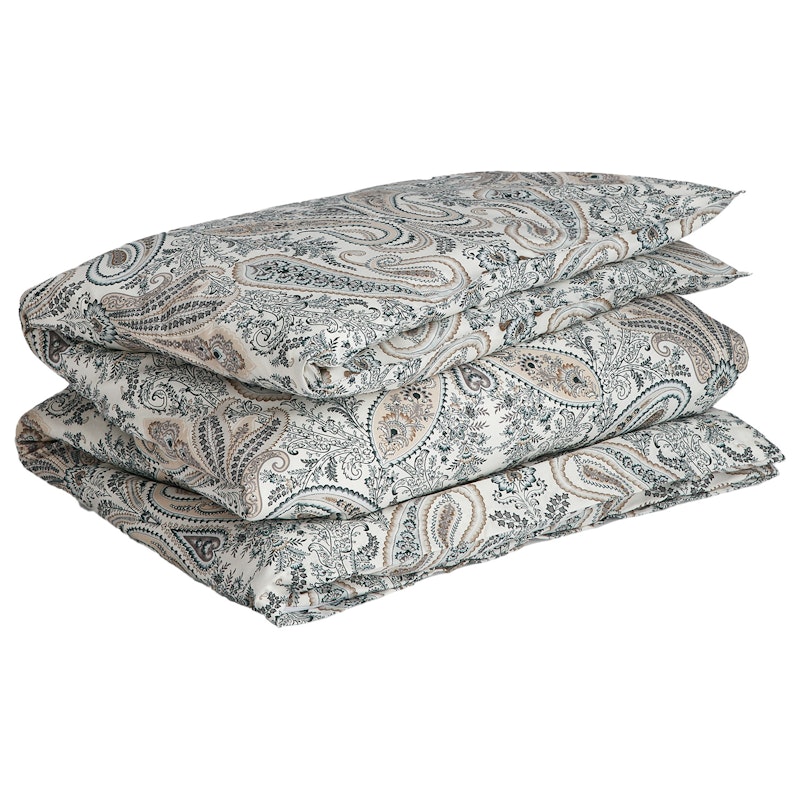 Key West Paisley Duvet Cover 220x220 cm, Tartan Green