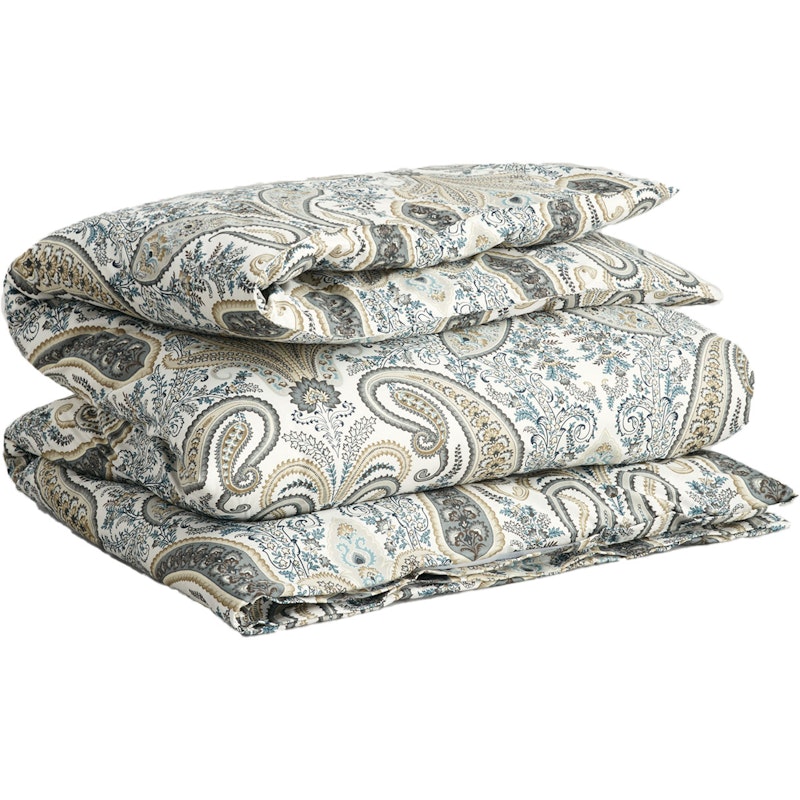 Key West Paisley Duvet Cover 220x220 cm, Dark Putty