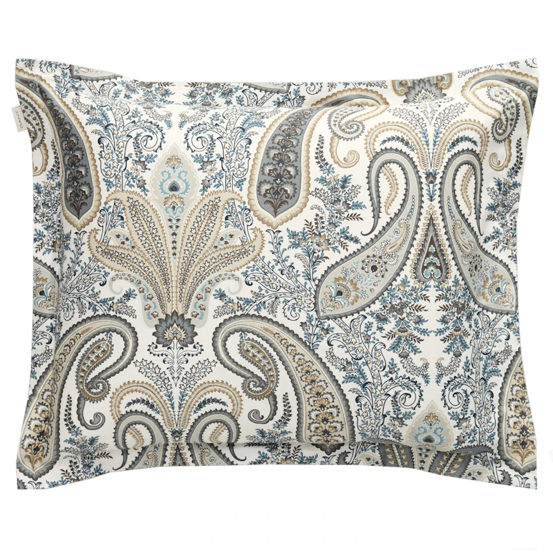 Key West Paisley Pillowcase 50x60 cm, Dark Putty